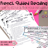 FRENCH GUIDED READING PACKAGE - 155 PAGES! (LECTURE GUIDÉE POUR LE PRIMAIRE)