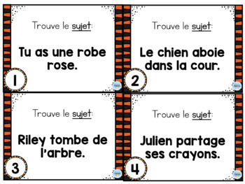 FRENCH Grammar Unit #1: La structure de la phrase (SVC) by Mme Marissa