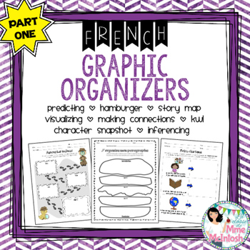 Preview of FRENCH Graphic Organizer PART ONE / Organigrammes Utiles