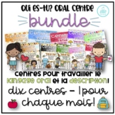 FRENCH Guess Who Oral Centre BUNDLE  - 10 Centres Thématiq