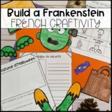 FRENCH HALLOWEEN ACTIVITY - BUILD A FRANKENSTEIN CRAFT & WRITING