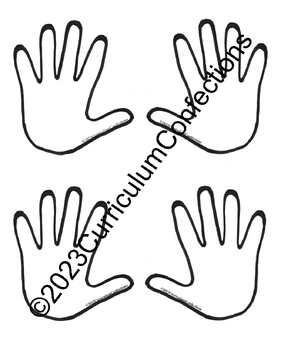 Preview of FRENCH COMMUNITY BUILDING HIGH FIVE HELPING HAND TEMPLATES KINDNESS compliments