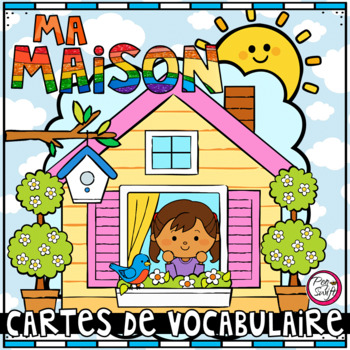 Preview of FRENCH House Vocabulary BUNDLE • Ma maison