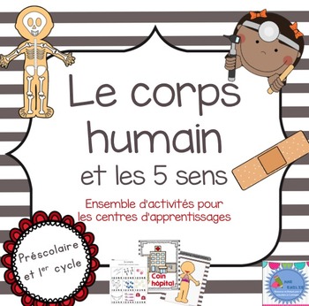 Preview of FRENCH {Human Body}MegaPack/ Corps humain {affiches et activités}