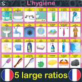 FRENCH 'Hygiene' Vocabulary Large Posters ( L'hygiène ) Wi