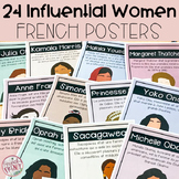 FRENCH & ENGLISH INFLUENTIAL WOMEN POSTERS - WOMEN'S HISTO