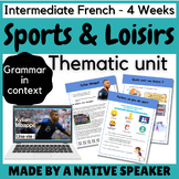 FRENCH UNIT on Sports & Hobbies for Intermediate with Past