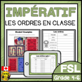 FRENCH Imperative Commands | Impératif les ordres en classe
