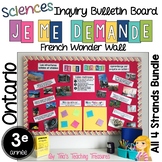 FRENCH Inquiry Bulletin Board | Grade 3 Ontario Science BU