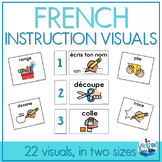 FRENCH Instruction Visuals | French Visual Directions | Fr