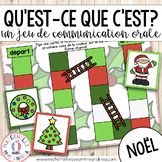 FRENCH Jeu de communication orale - Noël (Christmas Oral C