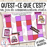FRENCH Valentine's Day Oral Communication Game - jeu de co