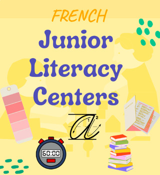 Preview of FRENCH Junior (Grade 4-6) Literacy Centres