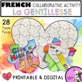 FRENCH Kindness Heart Puzzle - LA GENTILLESSE - Collaborat