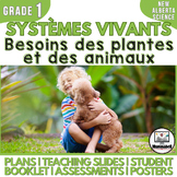 FRENCH LIVING SYSTEMS: Needs of Plants and Animals - Grade