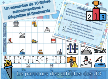 Preview of FRENCH - Le parcours codé des athlètes des jeux olympiques d’hiver
