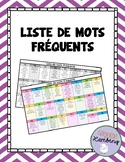 FRENCH - Liste de mots fréquents | Frequently Used Words