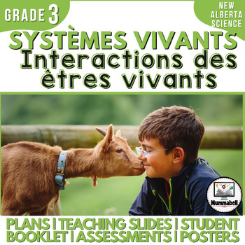 Preview of FRENCH Living Systems: Interactions of Living Things - Gr 3 New Curriculum