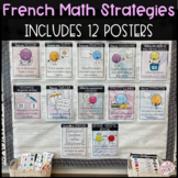 FRENCH MATH STRATEGIES POSTERS - STRATÉGIES DE MATHÉMATIQU