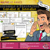 FRENCH MATHS | 300 PAGES | ASSESSMENT/ÉVALUATION | WHOLE Y