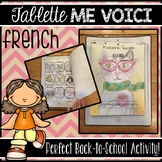 FRENCH ALL ABOUT ME TABLET FOR BACK-TO-SCHOOL - TABLETTE M