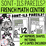 FRENCH Math Sorting Centre - Sont-ils pareils? Numbers, Sh