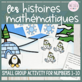 FRENCH Math Stories - Small Group Math Activity for Number