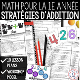 FRENCH Math Unit - Addition Within 10 (Addition Strategies