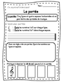 FRENCH Music - Beginner music theory booklet - Activities 