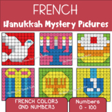 FRENCH Mystery Pictures HANUKKAH themed Color By Number