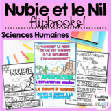 FRENCH Nubia and Nile River Flipbooks | Nubie et le Nil | 