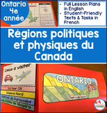 Ontario Gr 4 Social Studies: Physical & Political Regions 