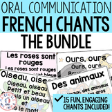 FRENCH Oral Communication Chants BUNDLE - Petits poèmes po