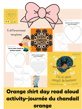 Preview of FRENCH Orange shirt day truth and reconciliation-Journée du chandail orange