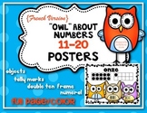 FRENCH: "Owl" About Numbers {Math Posters 11-20} Kindergar