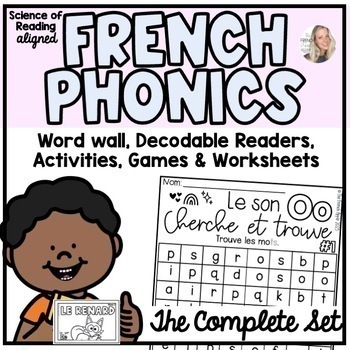 Preview of FRENCH SCIENCE OF READING ~ The Complete Set (Decodable Readers, Activities)