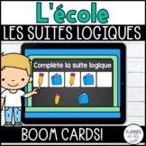 FRENCH Patterns Boom Cards™ Back to School | Les Suites Lo
