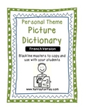 Personal Picture Dictionary (French)