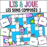 FRENCH Phonics Decoding Board Game | Les sons composés 1