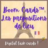 FRENCH Prepositions of Place Boom™ Cards (digital & no prep!)