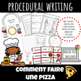 FRENCH Procedural Writing | Comment faire une pizza| Googl