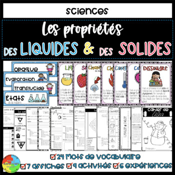 Preview of FRENCH Properties of Liquids & Solids - Propriétés des liquides & solides 2e