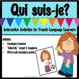 FRENCH - QUI SUIS-JE? (Who am I?) - Project and Resources