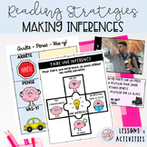 FRENCH READING STRATEGIES MAKING INFERENCES - LESSONS & AC