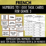 FRENCH REPRESENTING NUMBERS to 1 000 FOR GRADE 3