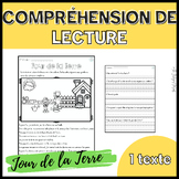 FRENCH Reading Comprehension - Compréhension de lecture - 