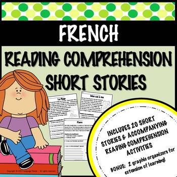 Preview of FRENCH - Reading Comprehension Short Stories - Compréhension écrite
