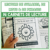 FRENCH Reading books vowels consonants - 14 livrets : syll