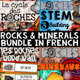 FRENCH Rocks and Minerals Science BUNDLE