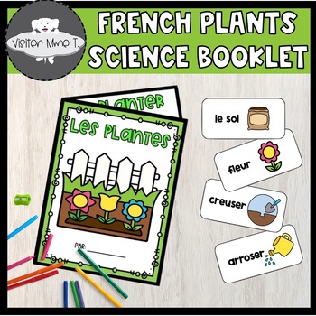 Preview of FRENCH + SCIENCE Plants booklet/ Livret de plantes